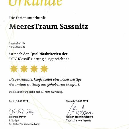Fewo Meerestraum Sassnitz Ngoại thất bức ảnh